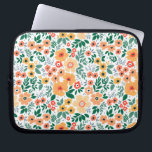 Housse Pour Ordinateur Portable Motif de Bouquet de jardin coloré<br><div class="desc">Découvrez ce design aux motifs floraux colorés du jardin.</div>