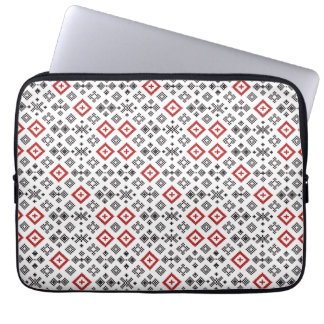 Housse Pour Ordinateur Portable Motif de broderie traditionnelle sans couture
