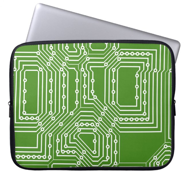 Housse Pour Ordinateur Portable Motif de carte informatique (Devant)