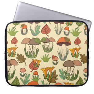 Housse Pour Ordinateur Portable Motif de champignons.