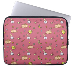 Housse Pour Ordinateur Portable Motif de chat spatial mignon – Chaton cosmique ado