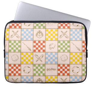 HOUSSE POUR ORDINATEUR PORTABLE MOTIF DE CONTRÔLE D'ÉQUIPE QUIDDITCH™ HOGWARTS™