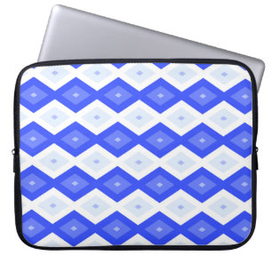 Housse Pour Ordinateur Portable Motif de diamant bleu royal