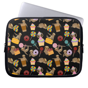 Housse Pour Ordinateur Portable Motif de festins de bonbon à paresse