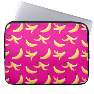 Housse Pour Ordinateur Portable Motif de fête banane drôle coloré - modifiable