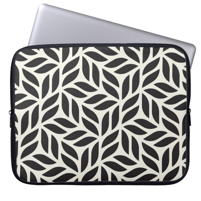 Housse Pour Ordinateur Portable Motif de feuille moderne et élégant (Devant)