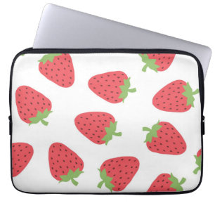 Housse Pour Ordinateur Portable Motif de fraises