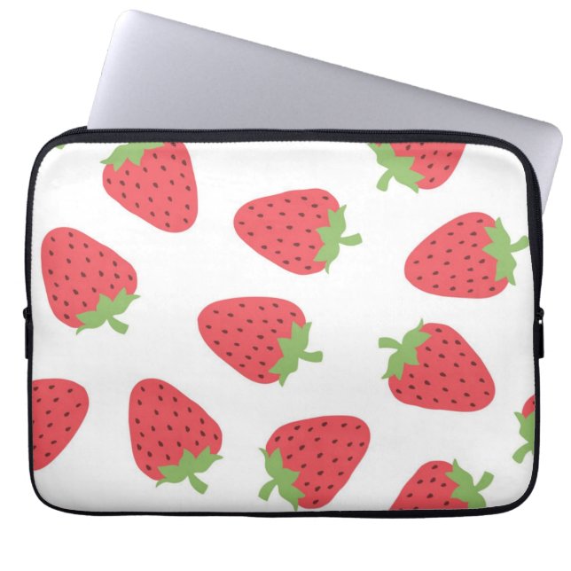 Housse Pour Ordinateur Portable Motif de fraises (Devant)