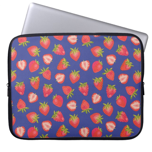 Housse Pour Ordinateur Portable Motif de fraises (Devant)