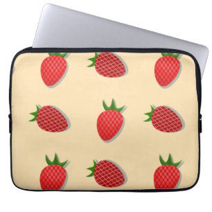 Housse Pour Ordinateur Portable Motif de fraises pour les fruits à l'été bonnes vi