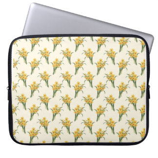 Housse Pour Ordinateur Portable Motif de jonquilles