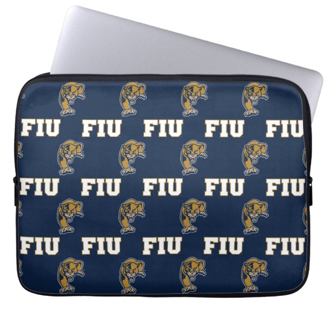Housse Pour Ordinateur Portable MOTIF de la FIU Panthers (Devant)