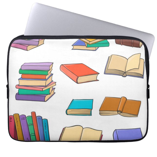 Housse Pour Ordinateur Portable Motif de livre (Devant)
