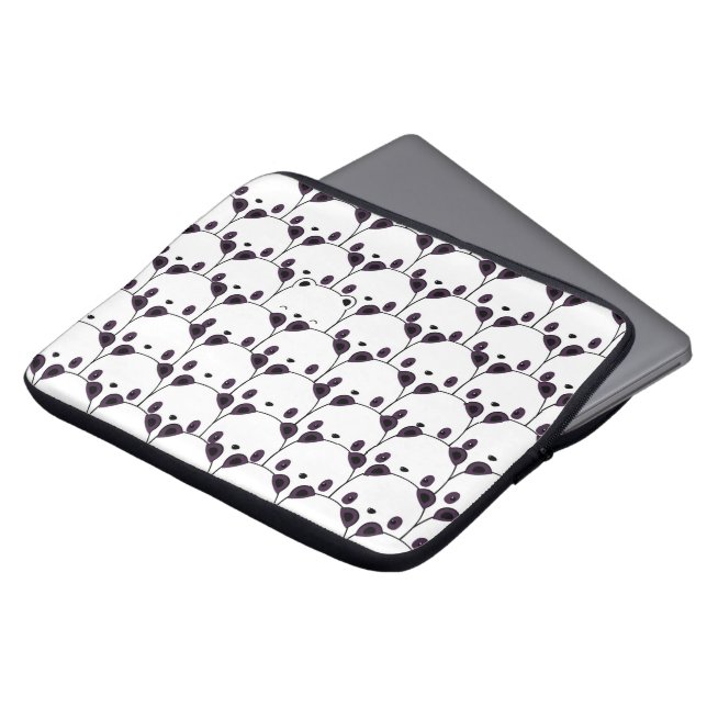 Housse Pour Ordinateur Portable Motif de l'ours Kawaii Panda (Devant haut)