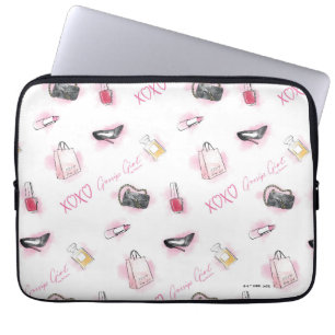 Housse Pour Ordinateur Portable Motif de maquillage pour filles Gossip