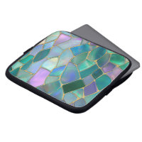 Motif de mosaïque en verre coloré pastel