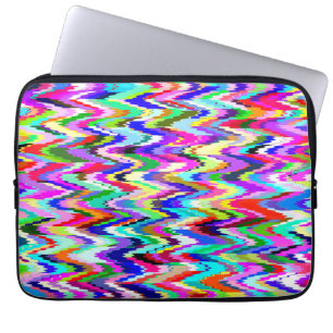 Housse Pour Ordinateur Portable Motif de mosaïque multicolore abstrait #3
