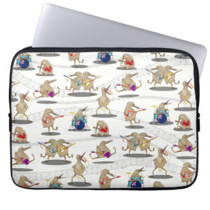 Housse Pour Ordinateur Portable Motif de musique néo-zélandais