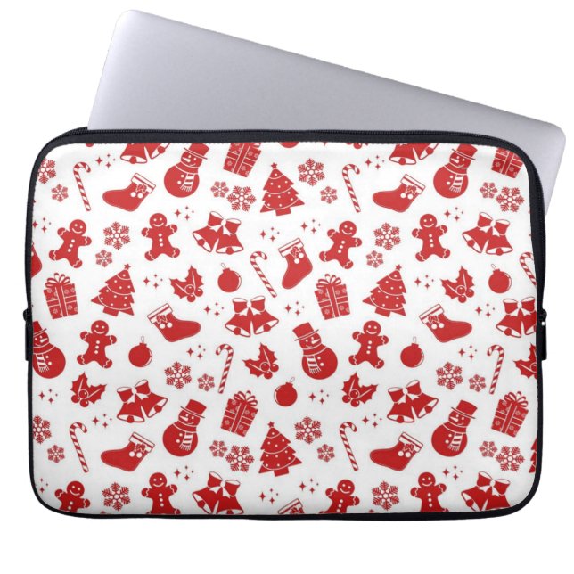 Housse Pour Ordinateur Portable Motif de nouvelle année (Devant)