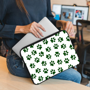 Housse Pour Ordinateur Portable Motif De Pâtes, Patrouilles De Chiens, Paws Vertes