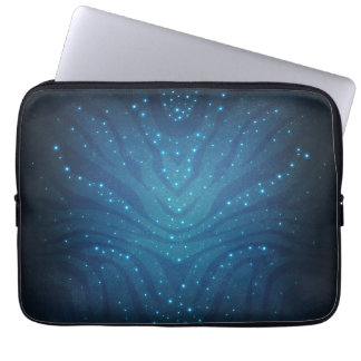 Housse Pour Ordinateur Portable Motif de peau d'alien bleu bioluminescent - Avatar