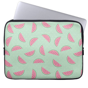 Housse Pour Ordinateur Portable Motif de peinture à fruits tropicaux
