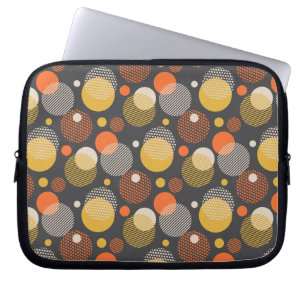 Housse Pour Ordinateur Portable Motif de rayure de point de polka