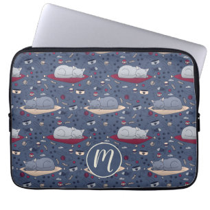 Housse Pour Ordinateur Portable Motif de rêve de chats doux et confortable