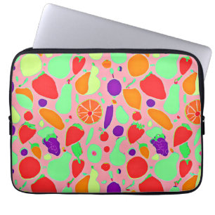 Housse Pour Ordinateur Portable Motif de spectre coloré fruité