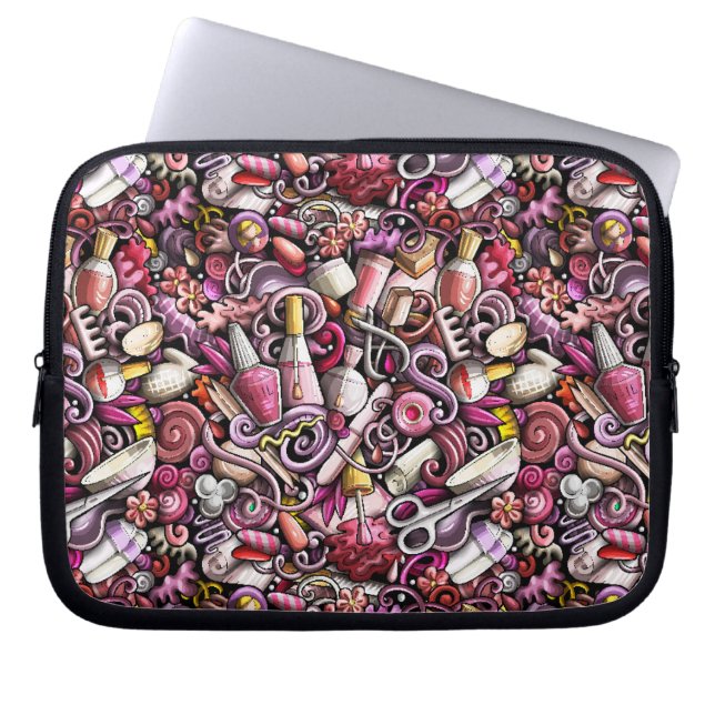Housse Pour Ordinateur Portable Motif de studio de clou (Devant)
