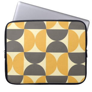 Housse Pour Ordinateur Portable Motif de style moderne et géométrique du milieu du