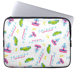 Housse Pour Ordinateur Portable Motif de taxi et de fontaine d'eau pour AMIS™