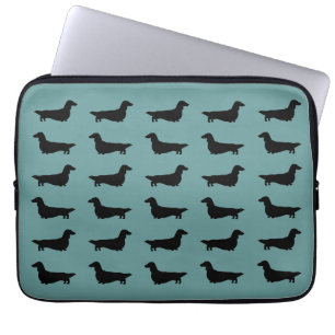 Housse Pour Ordinateur Portable Motif de teckel (Dachshunds à longs poils)