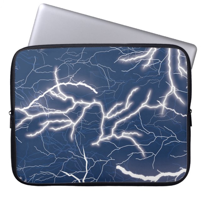 Housse Pour Ordinateur Portable Motif de tempête de tonnerre (Devant)