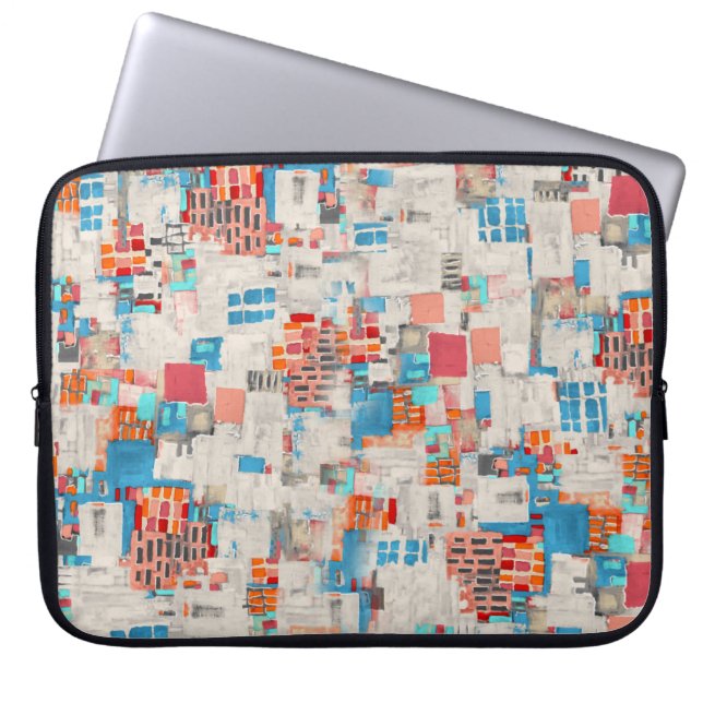 Housse Pour Ordinateur Portable Motif de texture numérique aquarelle (Devant)