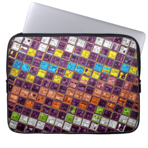 Housse Pour Ordinateur Portable Motif de vitrail #8
