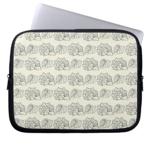 Housse Pour Ordinateur Portable Motif décoratif de coquilles