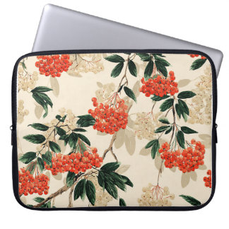 Housse Pour Ordinateur Portable Motif décoratif rouge et blanc Berry