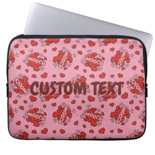Housse Pour Ordinateur Portable Motif d'effet sonore de bande dessinée