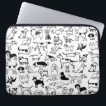Housse Pour Ordinateur Portable Motif des chiens noirs et blancs| Cute Canine Love<br><div class="desc">Chiens noirs et blancs motifs de nombreuses races de chiens, dont un Beagle, un Carlin, un Cocker Spaniel, Border Collie, Great Dane, French Bulldog, Bloodhound, Yorkshire Terrier, Shiba Inu, Basset Hound, Pit Bull, Bull Terrier, Boston Terrier, Alaskan Klee Kai, Bulldog, Dalmatian, Bichon Frise Dachshach, Dachshach, Dachshach, Dachshach, Dachshach und, Pointer,...</div>