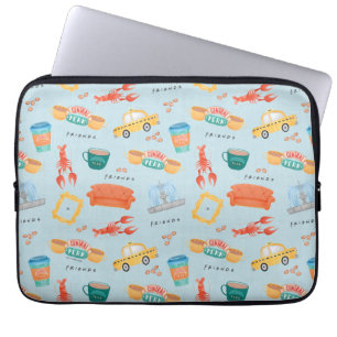 Housse Pour Ordinateur Portable Motif d'icônes Classiques FRIENDS™