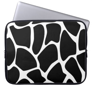 Housse Pour Ordinateur Portable Motif d'impression de girafe. Conception de poster