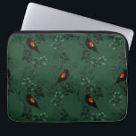 Housse Pour Ordinateur Portable Motif d'oiseau-noir à ailes rouges<br><div class="desc">Découvrez la beauté de la nature avec ce motif dessiné à la main et captivant, niché au coeur d'une forêt luxuriante de feuillage vert et émeraude. Parfait pour les amoureux de la nature et les amateurs d'oiseaux, ce design complexe est incontournable pour tous ceux qui recherchent une touche de plein...</div>