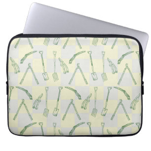 Housse Pour Ordinateur Portable Motif d'outils de jardinage