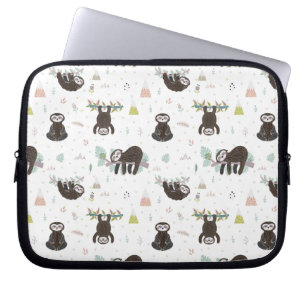 Housse Pour Ordinateur Portable Motif doux somnolent de paresse