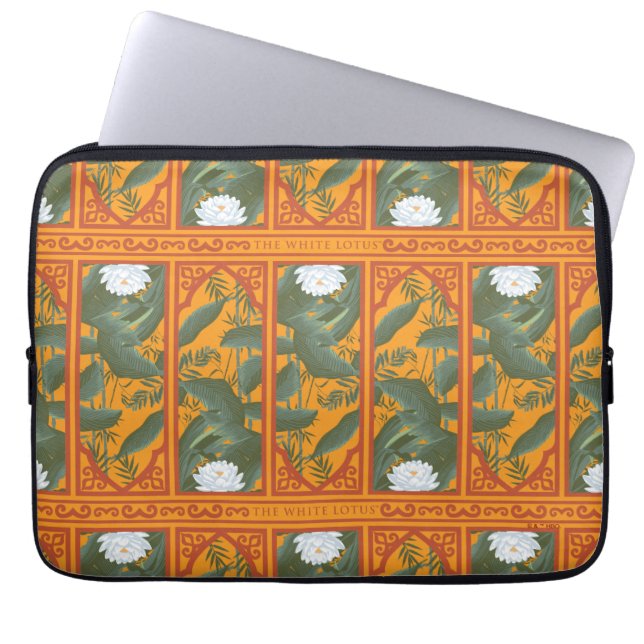 Housse Pour Ordinateur Portable Motif du panneau botanique du coucher de soleil -  (Devant)