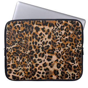 Housse Pour Ordinateur Portable Motif en peau d'animal de guépard de jaguar sans s