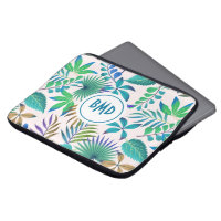 Motif feuille tropical