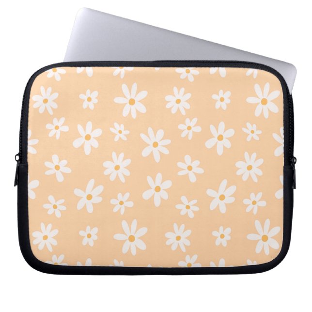Housse Pour Ordinateur Portable Motif Fleur Cute Daisy (Devant)