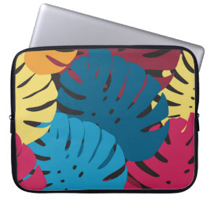 Housse Pour Ordinateur Portable Motif floral sans soudure. Arrière - plan de brigh
